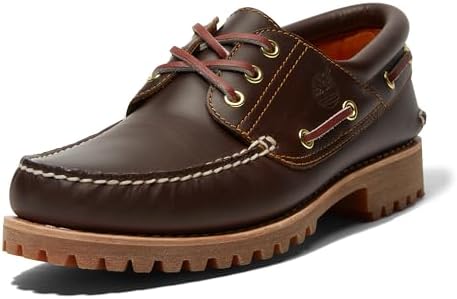 Amazon.com: Timberland Men's Authentic 3-Eye Lug Handsewn Boat